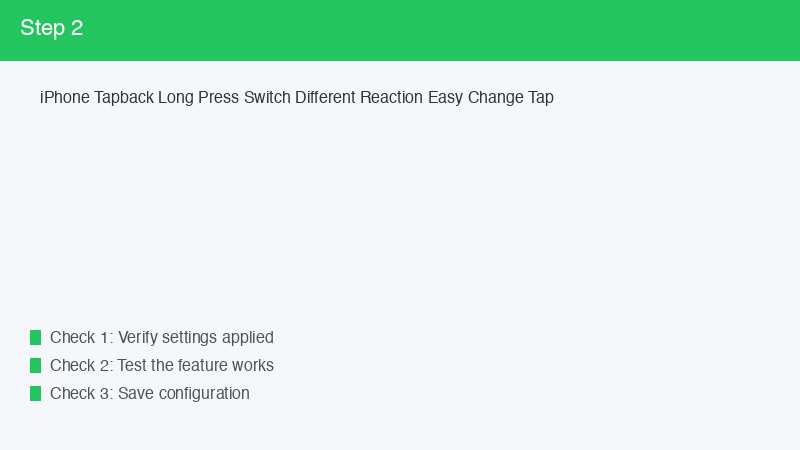 iPhone Tapback Long Press Switch Different Reaction Easy Change Tap