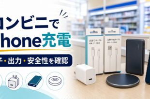 コンビニでiPhone充電器を選ぶポイントを説明する完成Image2アイキャッチ