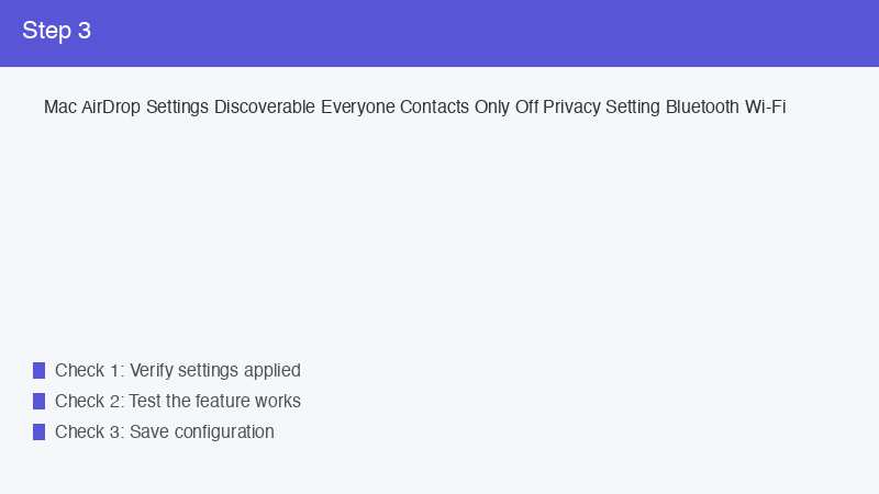 Mac AirDrop Settings Discoverable Everyone Contacts Only Off Privacy Setting Blu
