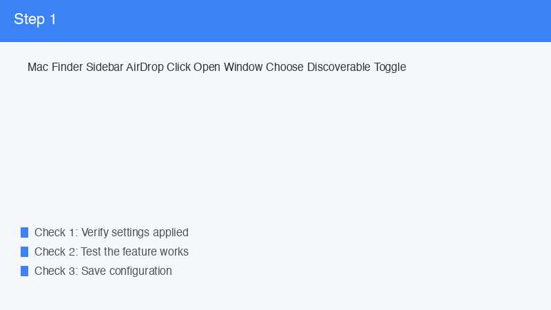 Mac Finder Sidebar AirDrop Click Open Window Choose Discoverable Toggle