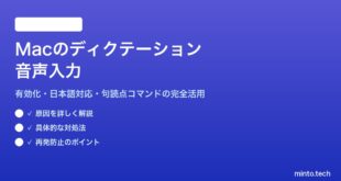 【2026年最新版】Macのディクテーション（音声入力）の設定と使い方【完全ガイド】