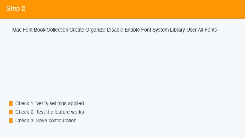 Mac Font Book Collection Create Organize Disable Enable Font System Library User