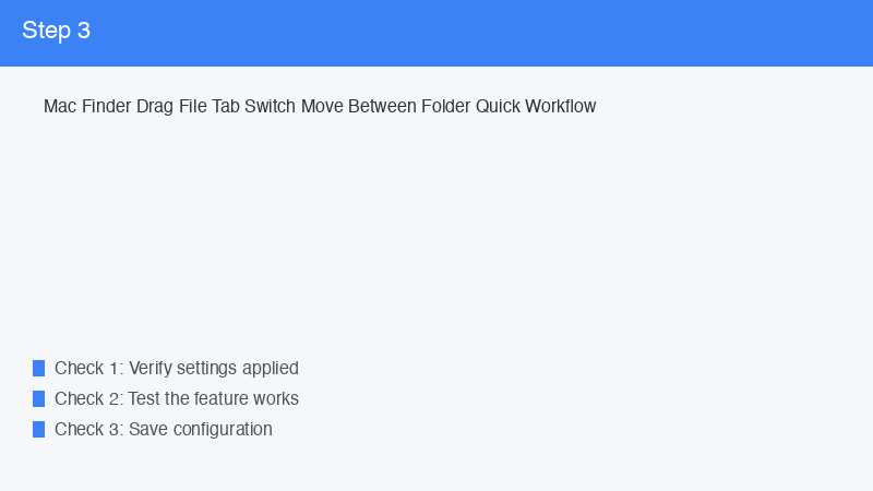 Mac Finder Drag File Tab Switch Move Between Folder Quick Workflow