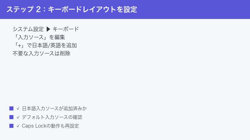 Mac System Settings Keyboard Input Sources Add Remove JIS US Layout Select Defau