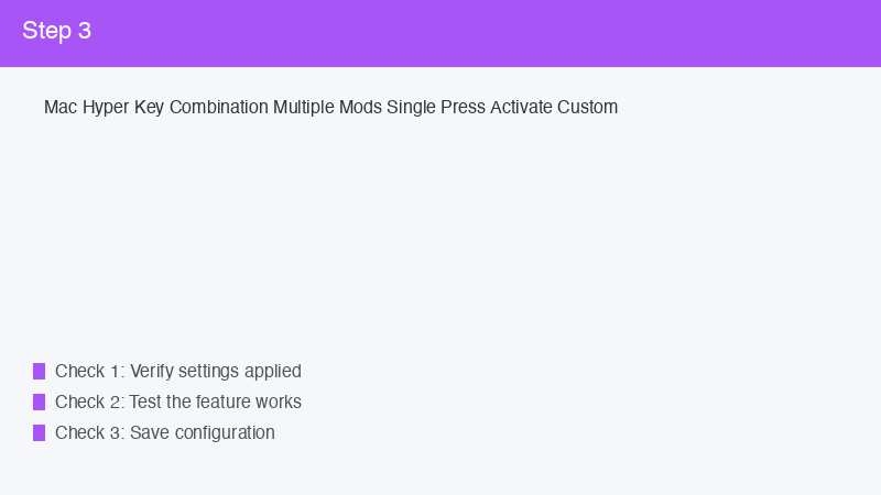 Mac Hyper Key Combination Multiple Mods Single Press Activate Custom