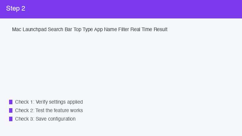 Mac Launchpad Search Bar Top Type App Name Filter Real Time Result