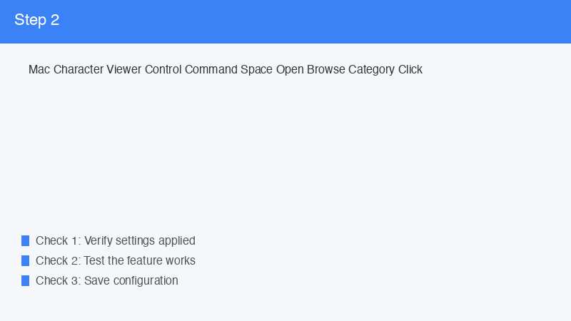 Mac Character Viewer Control Command Space Open Browse Category Click