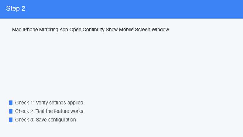Mac iPhone Mirroring App Open Continuity Show Mobile Screen Window