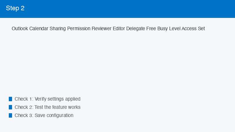 Outlook Calendar Sharing Permission Reviewer Editor Delegate Free Busy Level Acc