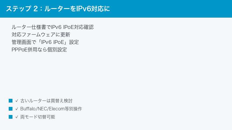 Wi-Fi Router IPv6 IPoE Spec Firmware Update Admin Page Setup