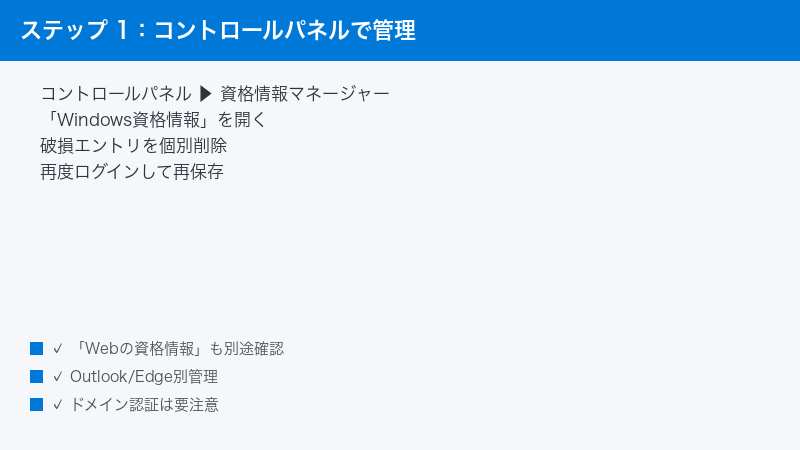Windows Control Panel Credential Manager Web Windows Tab Edit Delete