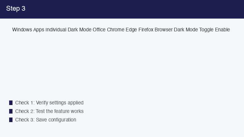 Windows Apps Individual Dark Mode Office Chrome Edge Firefox Browser Dark Mode T