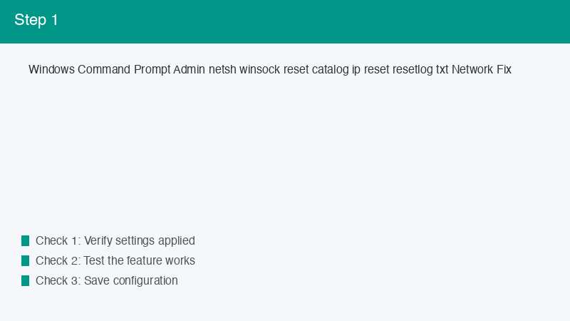 Windows Command Prompt Admin netsh winsock reset catalog ip reset resetlog txt N