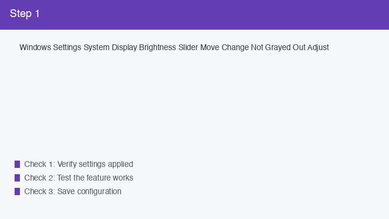 Windows Settings System Display Brightness Slider Move Change Not Grayed Out Adj
