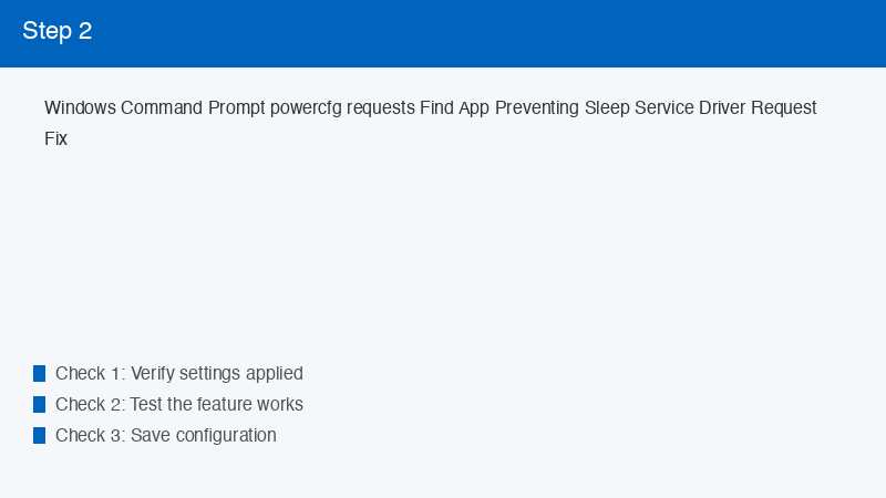 Windows Command Prompt powercfg requests Find App Preventing Sleep Service Drive