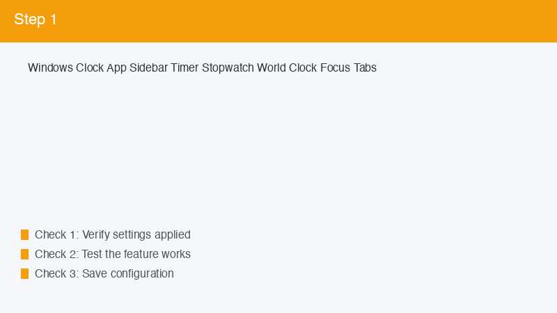 Windows Clock App Sidebar Timer Stopwatch World Clock Focus Tabs
