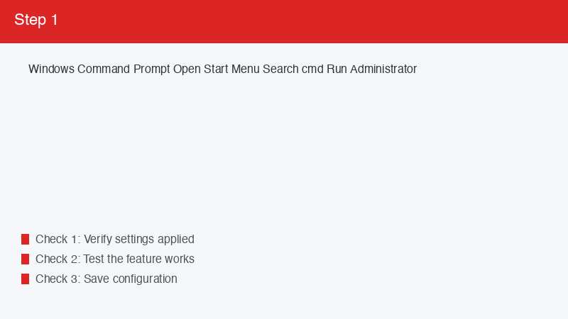 Windows Command Prompt Open Start Menu Search cmd Run Administrator
