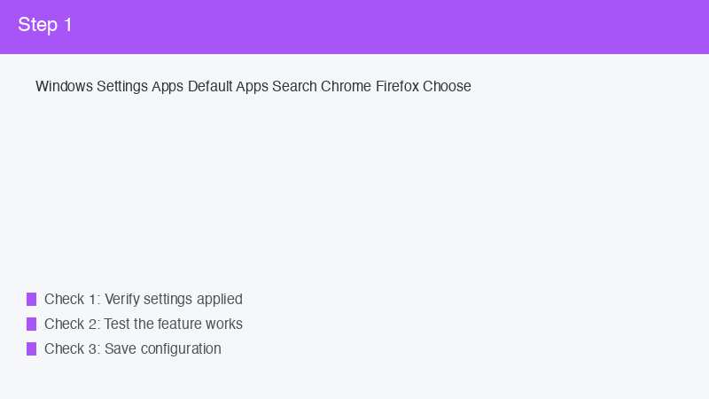 Windows Settings Apps Default Apps Search Chrome Firefox Choose