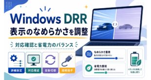 Windows DRRで詳細設定、対応確認、自動切替、接続端子を見直す日本語アイキャッチ画像