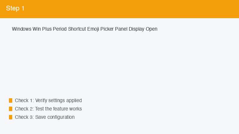 Windows Win Plus Period Shortcut Emoji Picker Panel Display Open