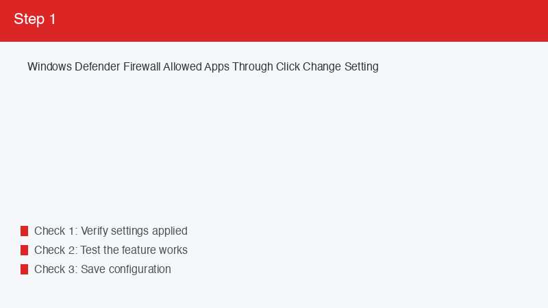 Windows Defender Firewall Allowed Apps Through Click Change Setting
