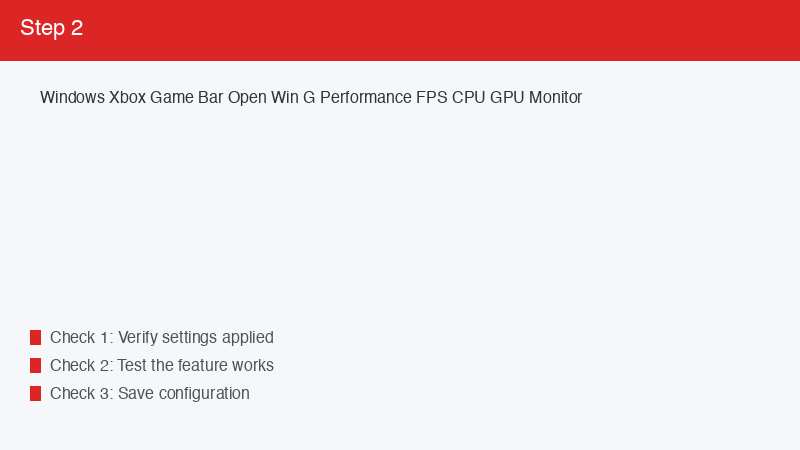 Windows Xbox Game Bar Open Win G Performance FPS CPU GPU Monitor