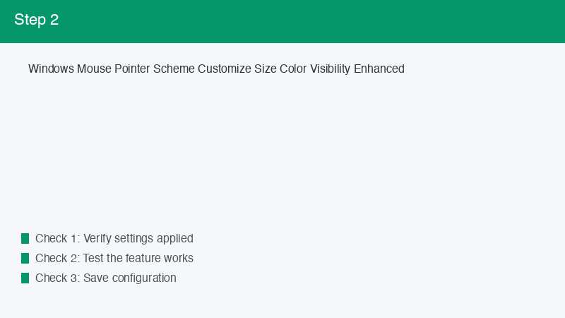 Windows Mouse Pointer Scheme Customize Size Color Visibility Enhanced