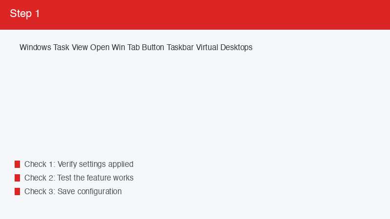 Windows Task View Open Win Tab Button Taskbar Virtual Desktops