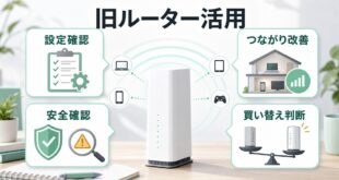 AirMac Extremeを今使う時に設定確認つながり改善安全確認買い替え判断を整理したアイキャッチ画像