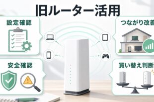 AirMac Extremeを今使う時に設定確認つながり改善安全確認買い替え判断を整理したアイキャッチ画像