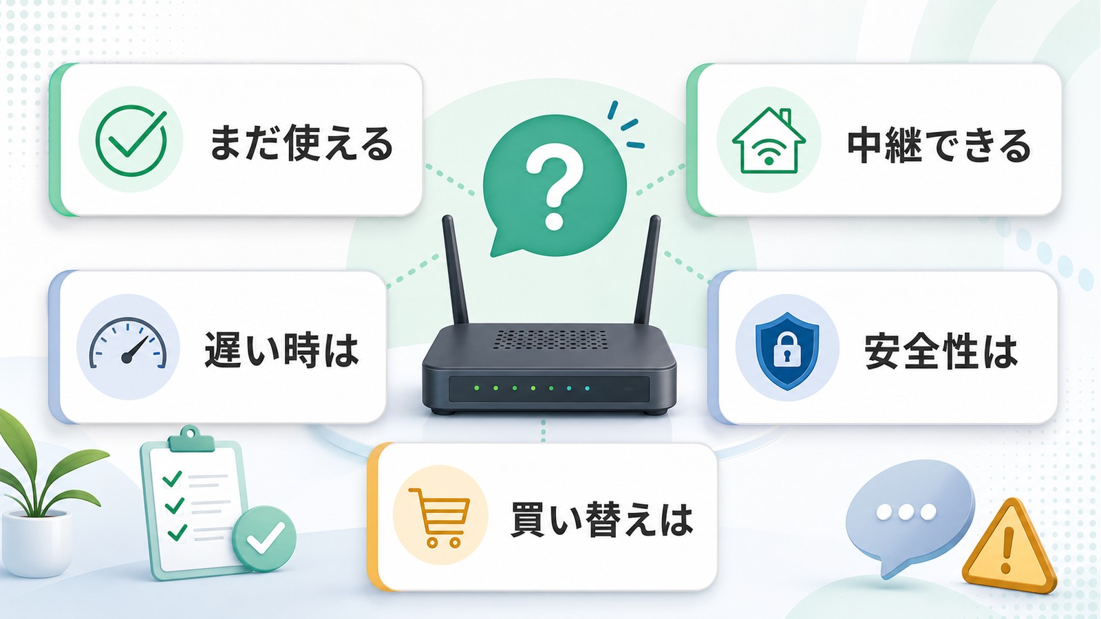 AirMac Extremeでまだ使えるか中継できるか遅い時の対処安全性買い替え判断を整理したFAQ図解