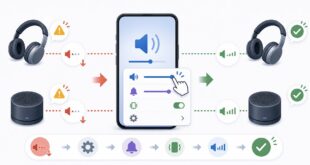 スマホ音量、無線イヤホン、スピーカー、音量安定化を整理した日本語アイキャッチ画像