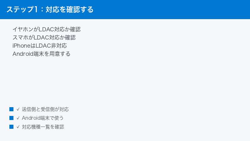 Bluetooth LDAC Codec Support Check Earphone Smartphone Android iPhone Not Suppor