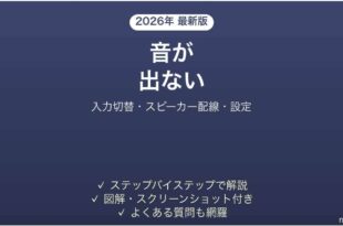 Denonのアンプ・AVアンプから音が出ない原因と解決法完全ガイド