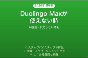 Duolingo MaxのAI機能が使えない時の対処法