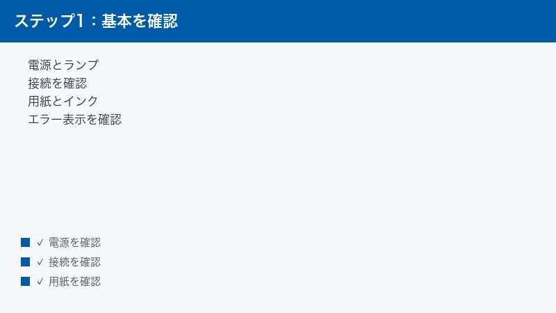 Epson Printer Power Lamp Connection Check Paper Ink Error Display Status