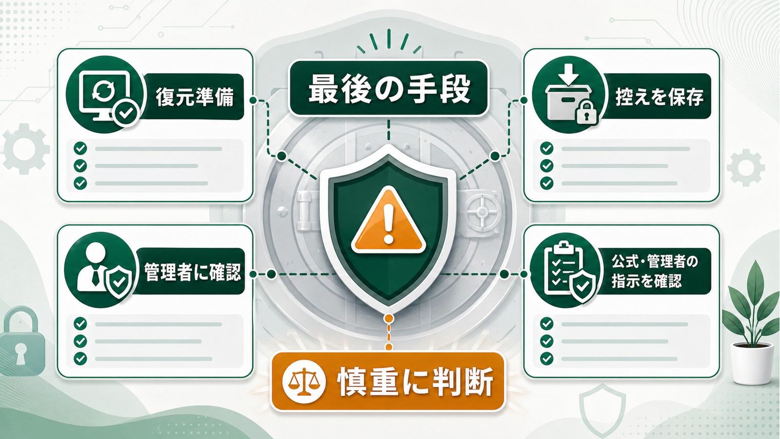 レジストリ設定によるExcelマクロ修復は復元準備控え保存管理者確認公式手順確認をして慎重に判断する図解