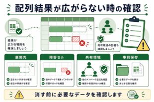 展開先、障害セル、共有環境、事前保存を整理した日本語アイキャッチ画像