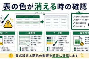 見出し行、しま模様、テーマ色、保存形式を整理した日本語アイキャッチ画像