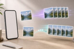 動く写真、連続フレーム、静止画選択、写真設定を整理した日本語アイキャッチ画像