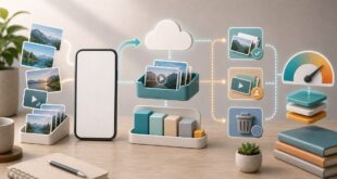 写真整理、動画整理、クラウド保存、不要データ確認、容量最適化を整理した日本語アイキャッチ画像