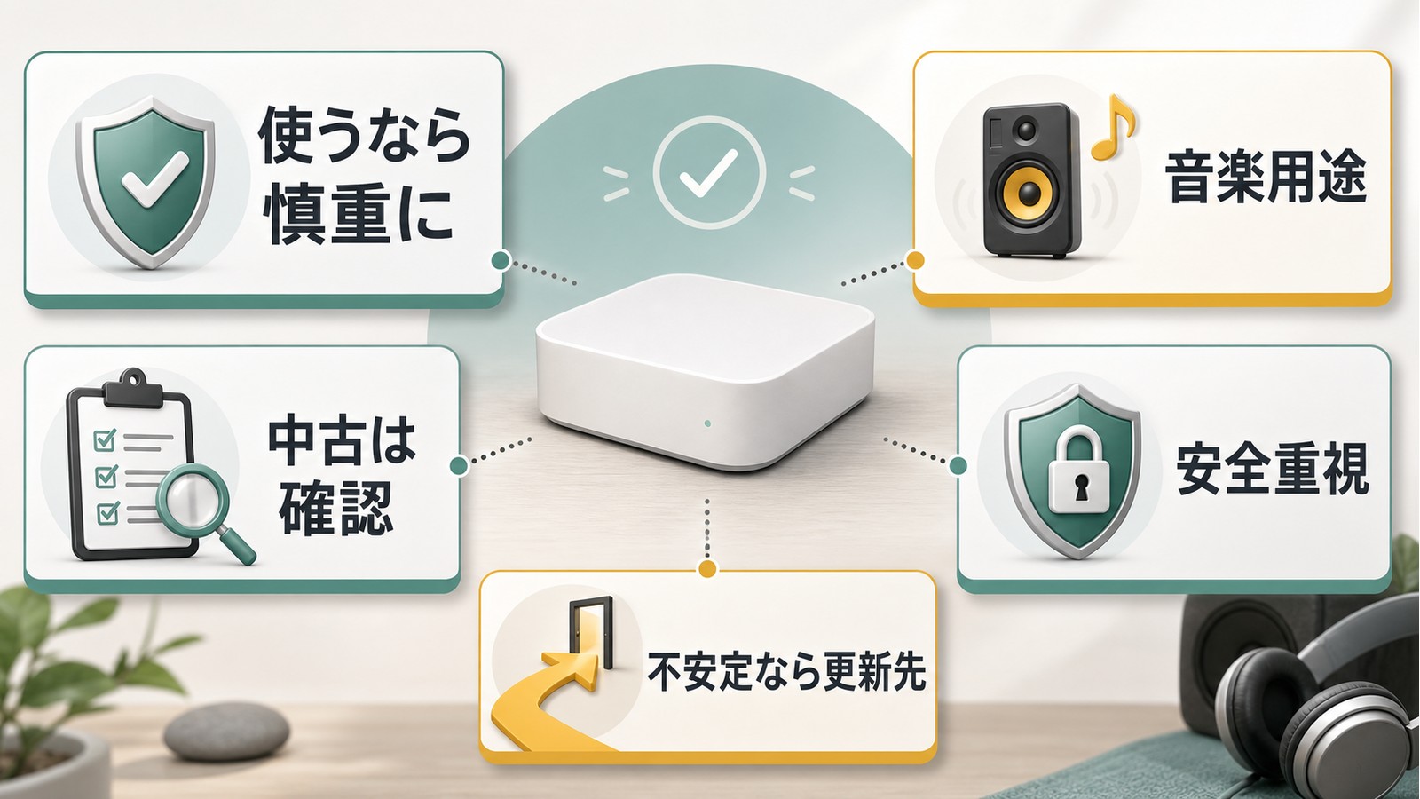 AirMac Expressを使うなら慎重に音楽用途中古確認安全重視不安定なら更新先を整理した図解