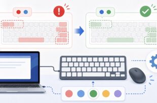 キーボード配列のずれ、入力切替、設定確認、配列修正を整理した日本語アイキャッチ画像