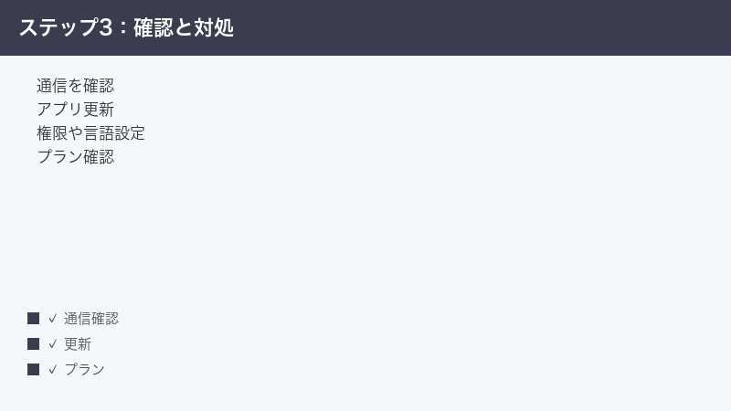Tana check connection update app set permission and language check plan