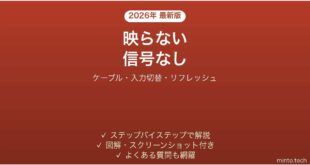 ViewSonicモニターが映らない・信号なしになる原因と解決法完全ガイド