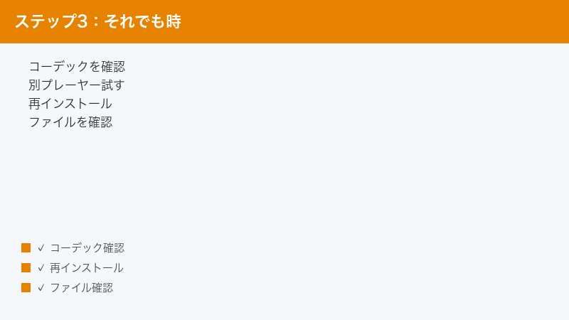 VLC Codec Check Other Player Reinstall File Audio Track Check