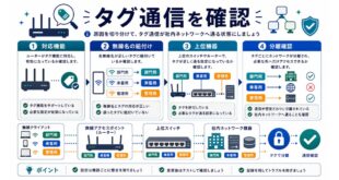 対応機能、無線名の紐付け、上位機器、分離確認を整理した日本語アイキャッチ画像