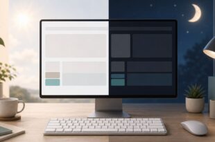 明るい表示、暗い表示、夜間向け表示の違いを整理した日本語アイキャッチ画像