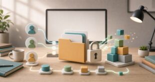 ファイル権限、所有者、アクセス付与、権限修復を無文字アイコンで整理した日本語アイキャッチ画像