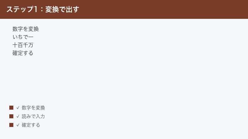 Word Kanji Number Convert Ichi One Ten Hundred Confirm